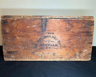 Advertising Crate Foster Milburn & Co