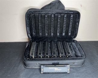 Hohner Piedmont Blues 7 key Harmonica set