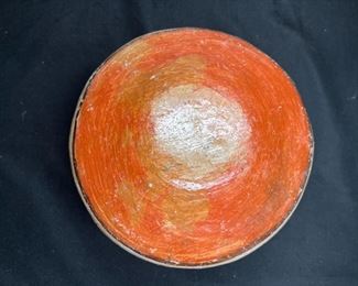 Terracotta Peruvian Shipibo Bowl