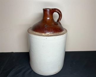 Antique Unmarked Stoneware Jug