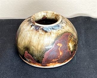 Cast Ceramic Salt Glaze Pitcher & 2 Mini Pots