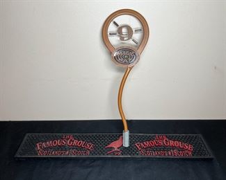 Famous Grouse Scotland Bar Mat, Magic Hat Tap Pull