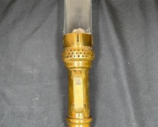 Antique Brass Railroad Sconce Lantern