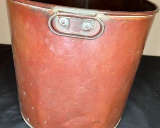 Large Antique Copper Wash Basin