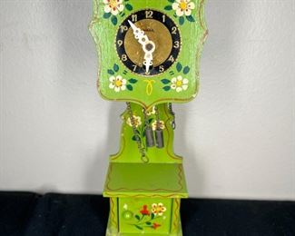 Antique Miniature Grandmother Clock No. 8