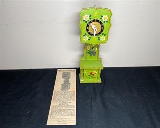 Antique Miniature Grandmother Clock No. 8