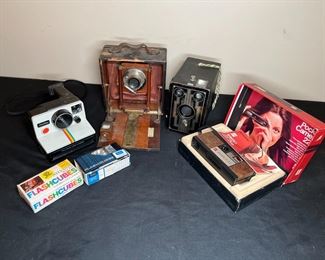 3 VTG/Antique Cameras and more