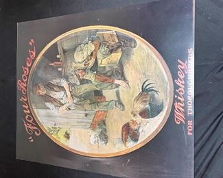 Four Roses Whiskey for Throroughbreds Poster