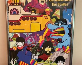 The Beatles Yellow Submarine Framed Poster