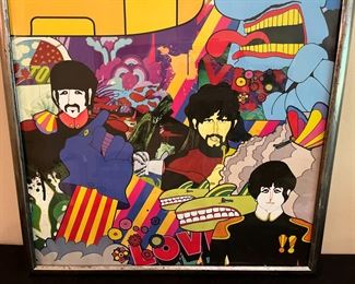 The Beatles Yellow Submarine Framed Poster