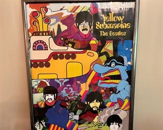 The Beatles Yellow Submarine Framed Poster