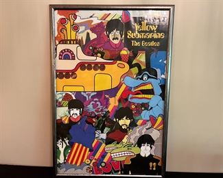 The Beatles Yellow Submarine Framed Poster