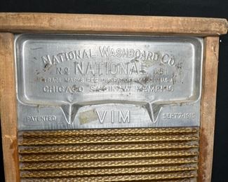VIM National Washbaord Co. Brass No 191