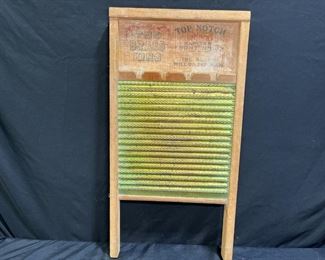 Vintage The Brass King No 81 Washboard