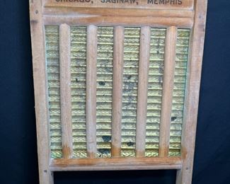 Vintage The Brass King No 81 Washboard