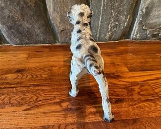 Antique Hunting Spaniel Pointed Dog Doorstop