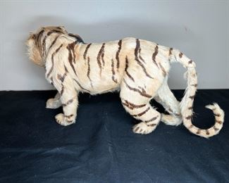 Real Fur Miniature Taxidermy Tiger