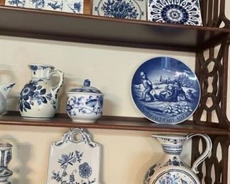 Large selection of Blue and white!!