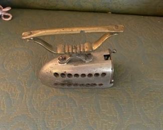 Antique gas/alcohol sad iron kitchen tool steampunk.