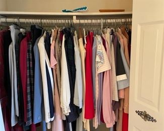 Women's clothes (size small to medium).