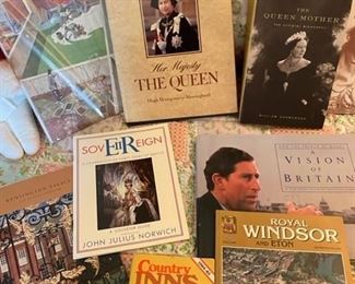 Lady Di and Royal British books and magazines.