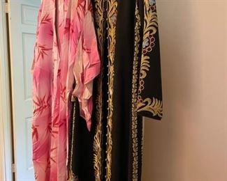 Asian robes.