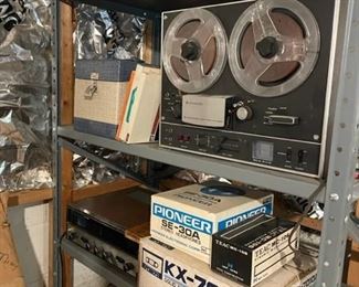 Stereo equipment.