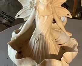 Angel garden ornament.