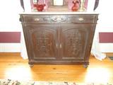 marble top sideboard