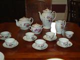 porcelain tea/coffee service