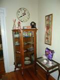 curio cabinet, display table, gift items
