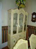 Provencial china cabinet