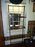iron bakers rack