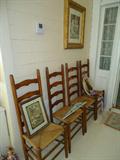 ladderback chairs