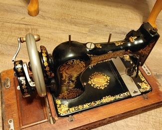 Vintage Jones sewing machine