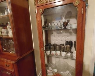 French style display cabinet