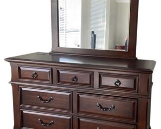 Dresser and Mirror