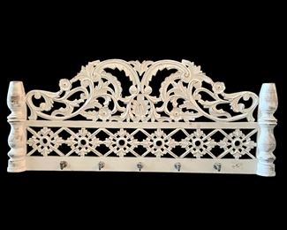 Faux Antique Finish Wall Rack