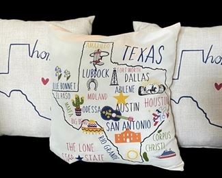 Texas Throw Pillows