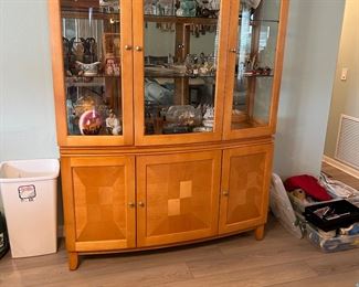 Matching Maple Display/Hutch