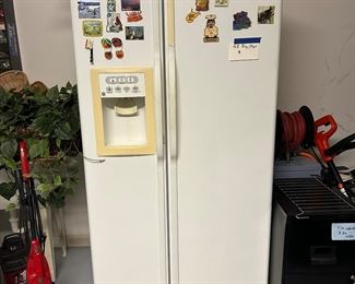 Garage fridge, works great