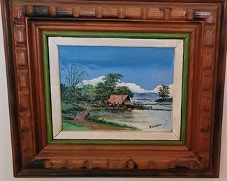 Original painting signed Bundit