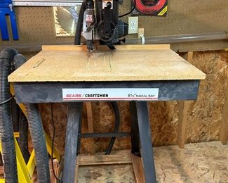 Craftsman 81/4 " radial saw