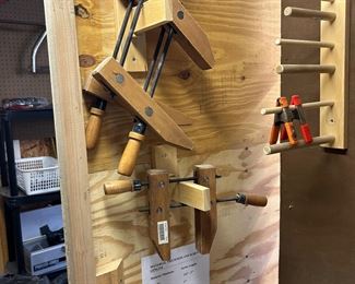 Wooden clamps 