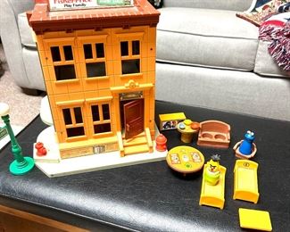 Vintage Fisher Price play family Sesame Street 