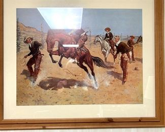 Fredrick Remington print 
