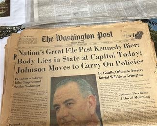 Kennedy newspapers 