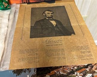 replica Lincoln paper 