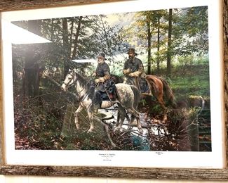 John Paul Strain Morning of the Third Day signed print 