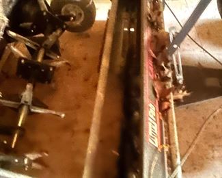 aerator , yard sweeper 